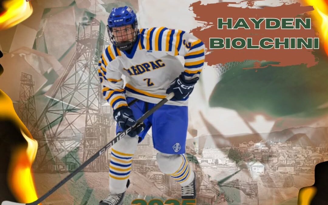 COMMITTED! Please let us welcome Hayden Biolchini to the Diggers! The Electrical Engineering freshman hailing from Mahopac, NY is excited to hit the ice this fall in the Copper!